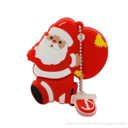 Christmas Santa Clause Shaped USB Flash Drive